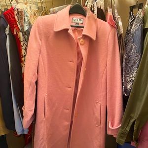 Pink pea coat